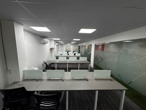 32+ Workstations 2 Director cabin  1  Conference Room